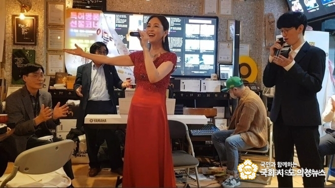 사진=소프라노 정은희와 임바울의 이중창 (10월 22일 동작동 더 쌍화)