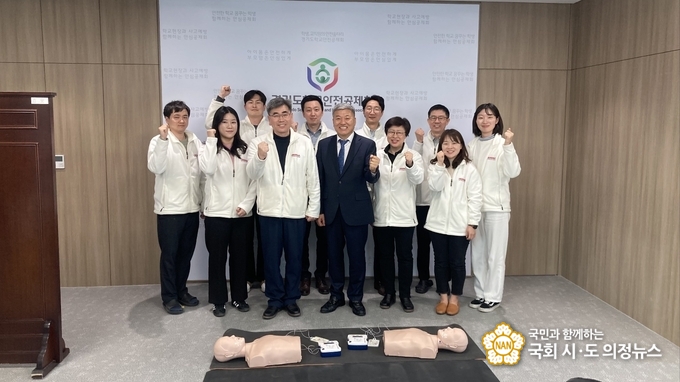 사진=실습 후 단체 기념촬영