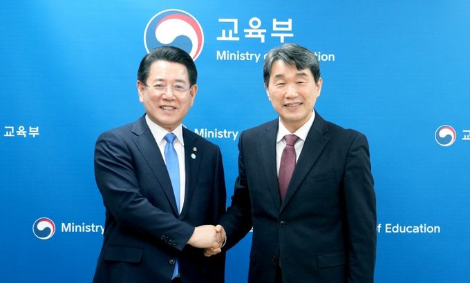 이주호 부총리 겸 교육부 장관 면담